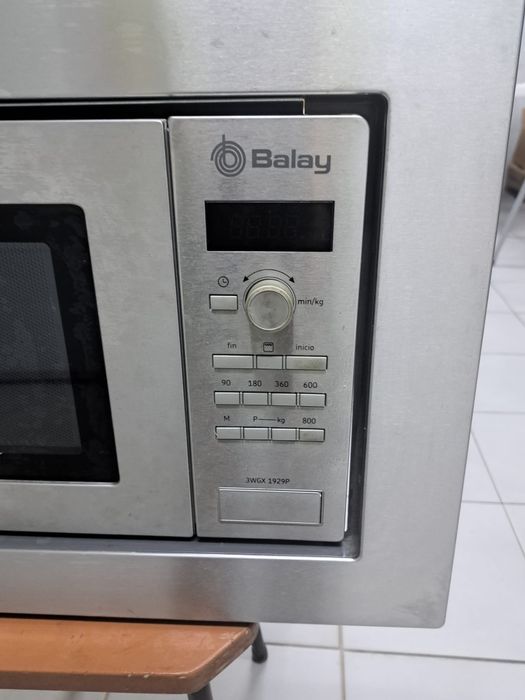 Micro ondas de encastre