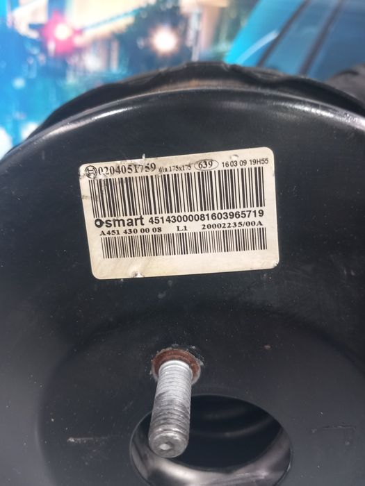 Servofreio servo freio Smart Fortwo 451