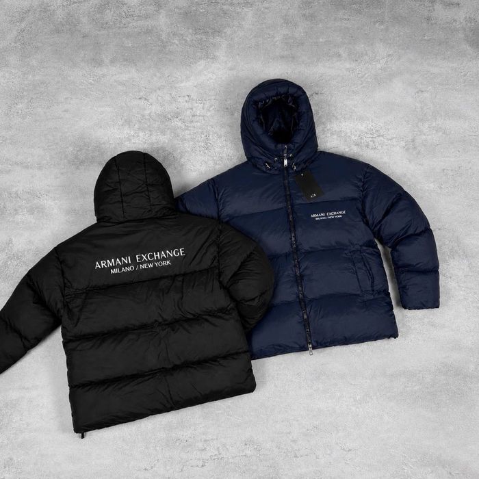 Пуховик Armani Exchange, AX куртка зимова Армани