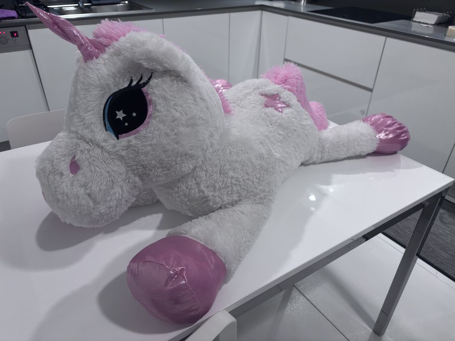 Peluche Unicórnio Gigante - Novo - Oportunidade