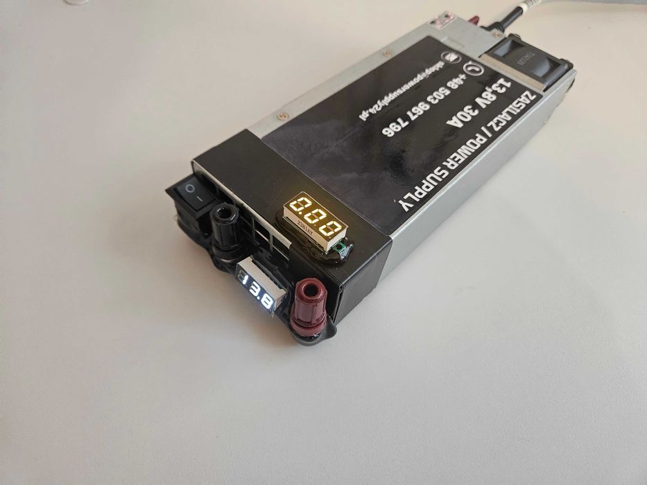 Zasilacz 13,8V 30A/35A Woltomierz/Amperomierz CB RADIO - Gwarancja24