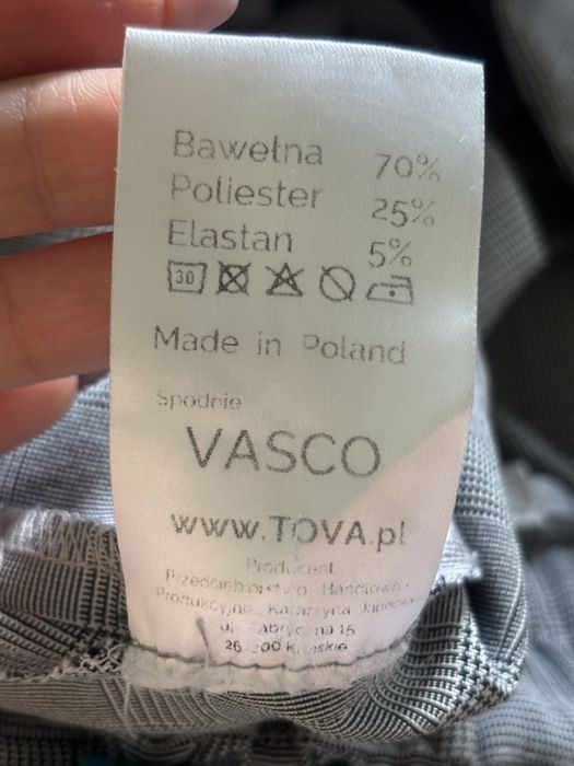 Nowe eleganckie spodnie polskiej marki premium TOVA rozmiar M bawełna