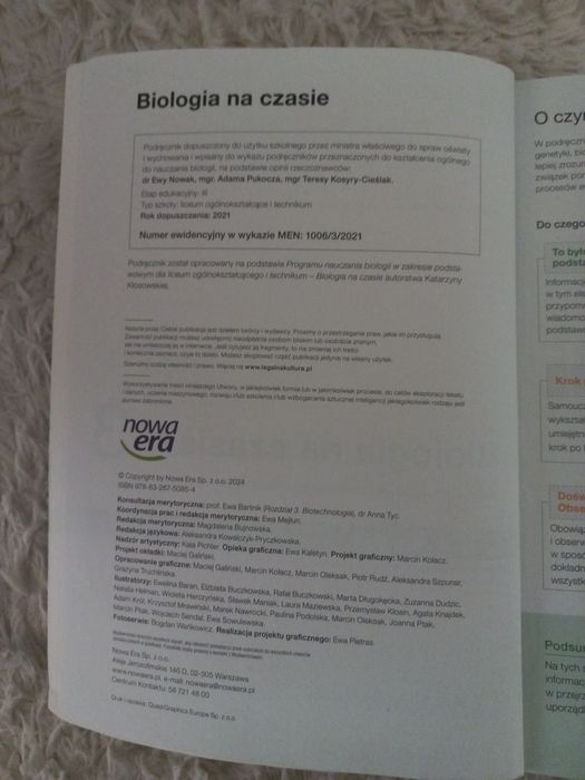 Biologia klasa 3