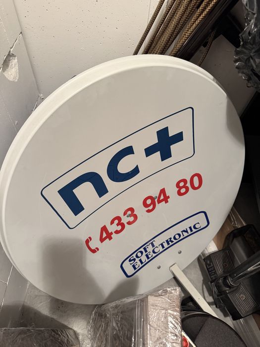 Talerz satelitarny nc+ antena