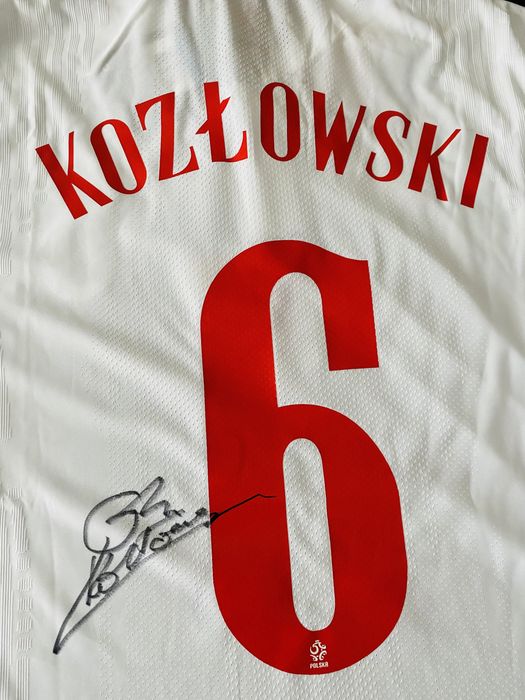 Koszulka Meczowa Polska Kozłowski z autografem!