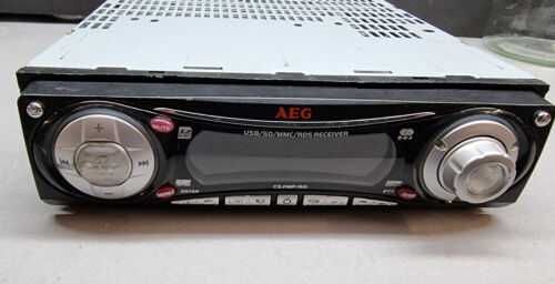 Автомагнитола AEG Сёмная панель Блютус Bluetooth USB