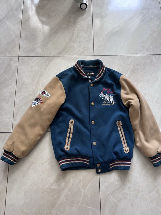 Бомпер, шерстяна дитяча куртка