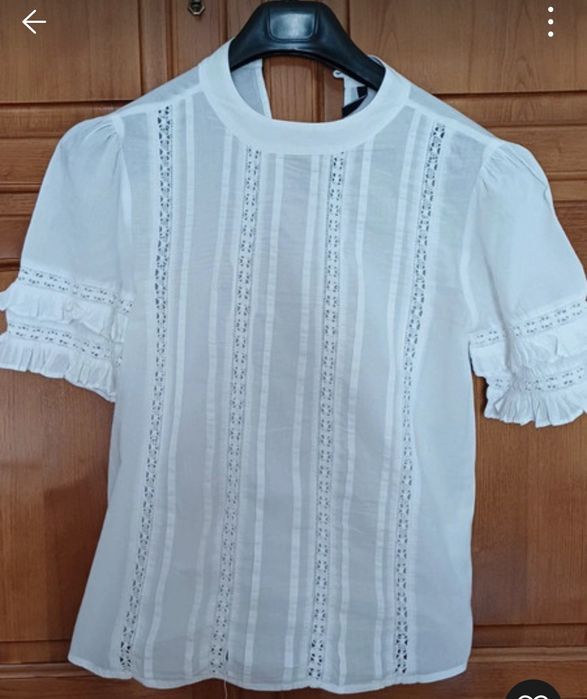 Blusa branca Lanidor S