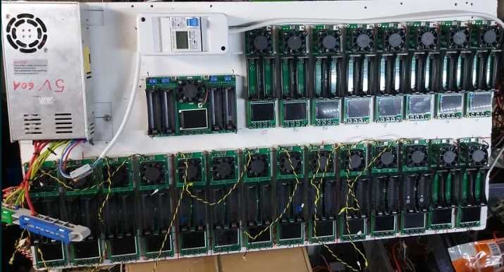 stanowisko do selekcjonowania 18650- 48szt jednocześnie