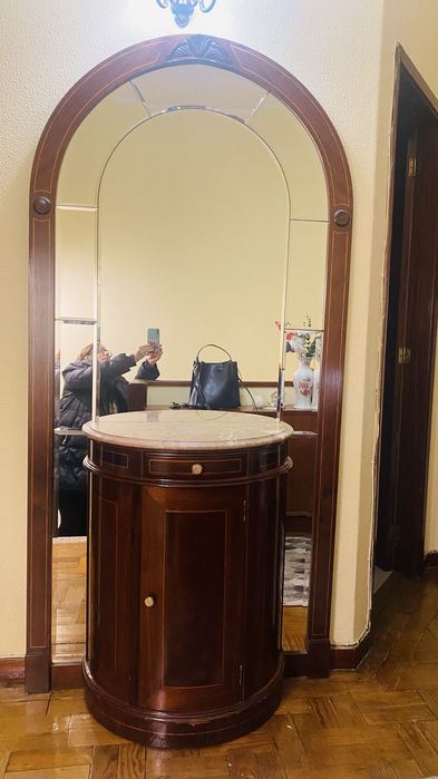 Móvel entrada com espelho