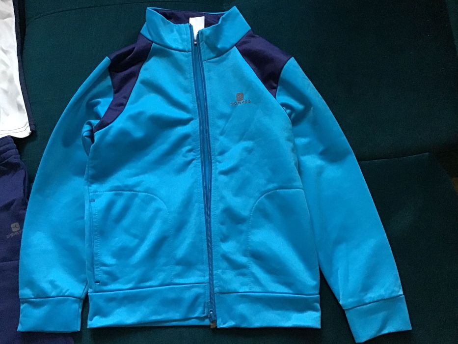 Dres sportowy Decathlon rozm. 115-124 + koszulka Reebok