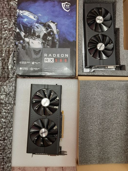 Видеокарта б\у как новая Gigabyte 570 8GB AMD и другие карты