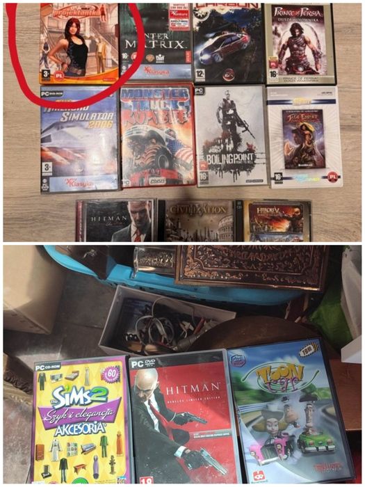 Gry na PC 13 szt Lot