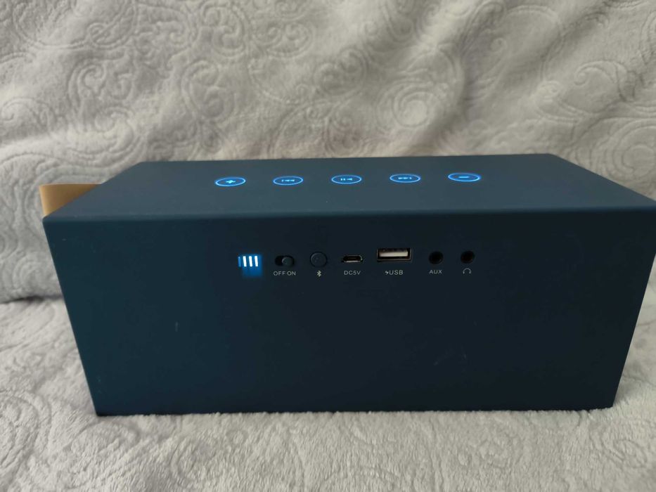 Bezprzewodowy głośnik z Powerbankiem - Fresh N Rebel Rockbox XL Indygo