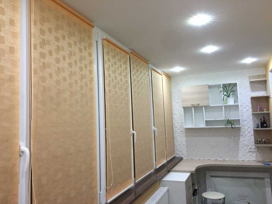 День-ніч ролети блекаут вертикальні жалюзі римська штора