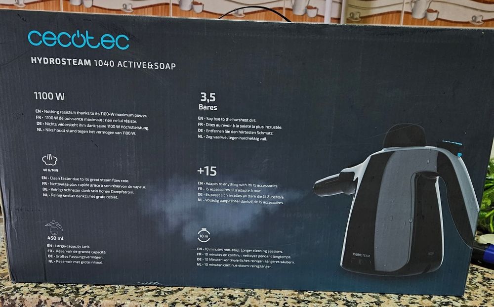 Hidrosteam 1040 active & soap vaporetta