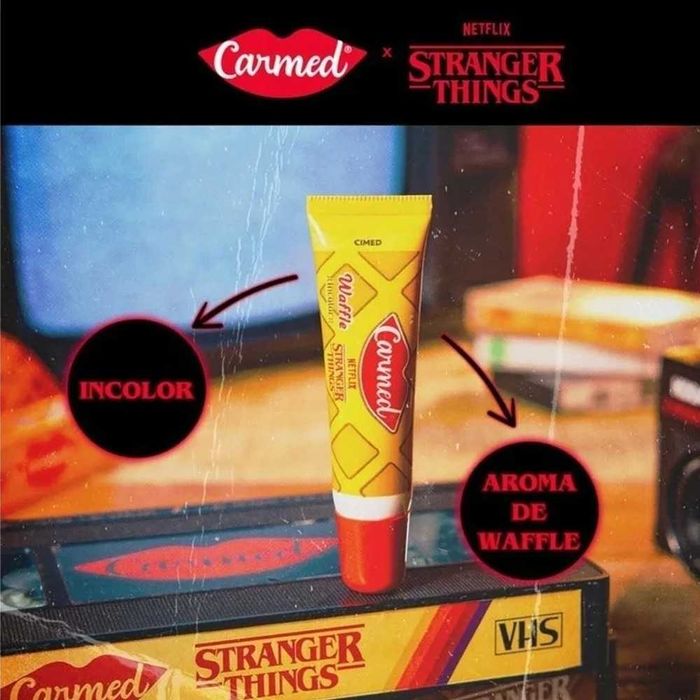 Carmed Hidratante Labial Sabor Stranger Things