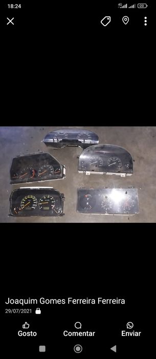 Componentes usados em bom estado para automóveis