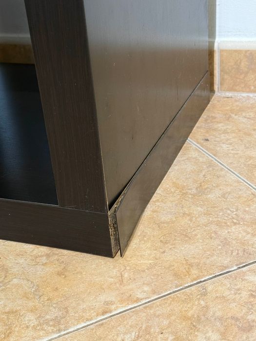 Estante KALLAX Ikea Preto-Castanho