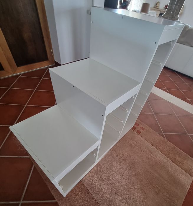 Estrutura branco do Ikea, 99x44x94 cm do Ikea