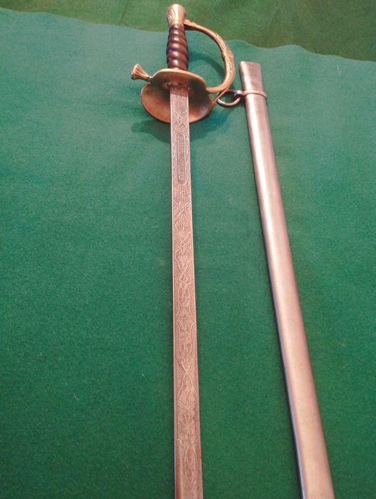 Espada de Oficial de Infantaria Portuguesa modelo 1885