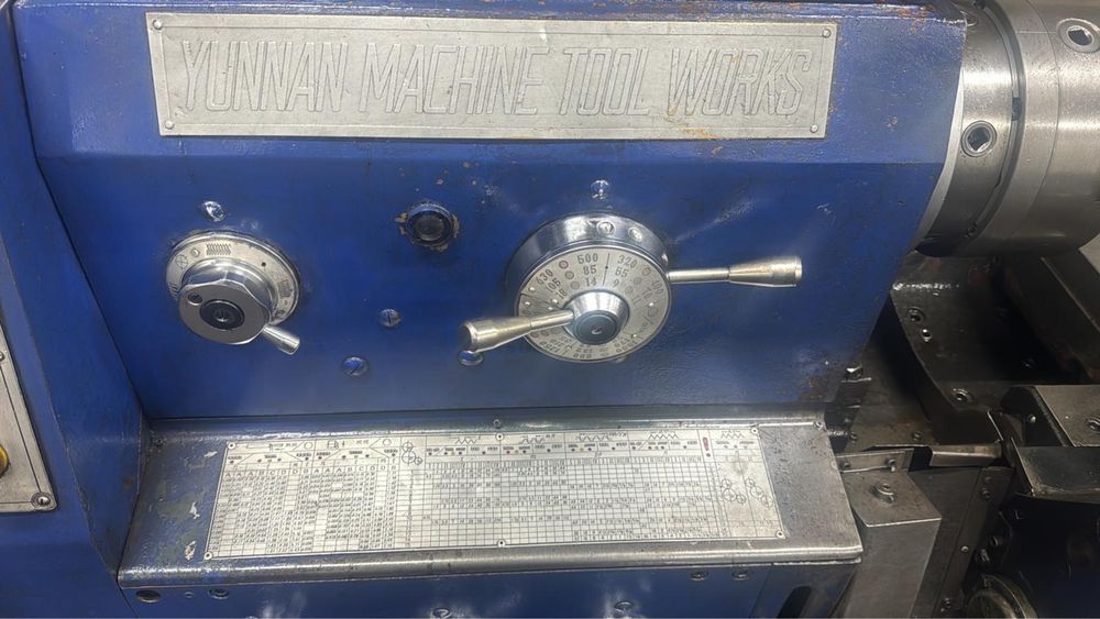 Torno Mecânico C6250B × 1500 – Totalmente Retificado com Visualizador Digital