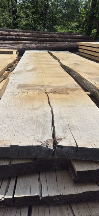 Deski dąb monolit live edge Tarcica dębowa
