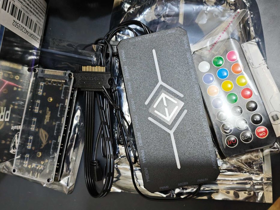 Кулери процесорні корпусні rgb-хаби 2 4 6 теплотрубок 120мм 90мм термопаста ptm7950