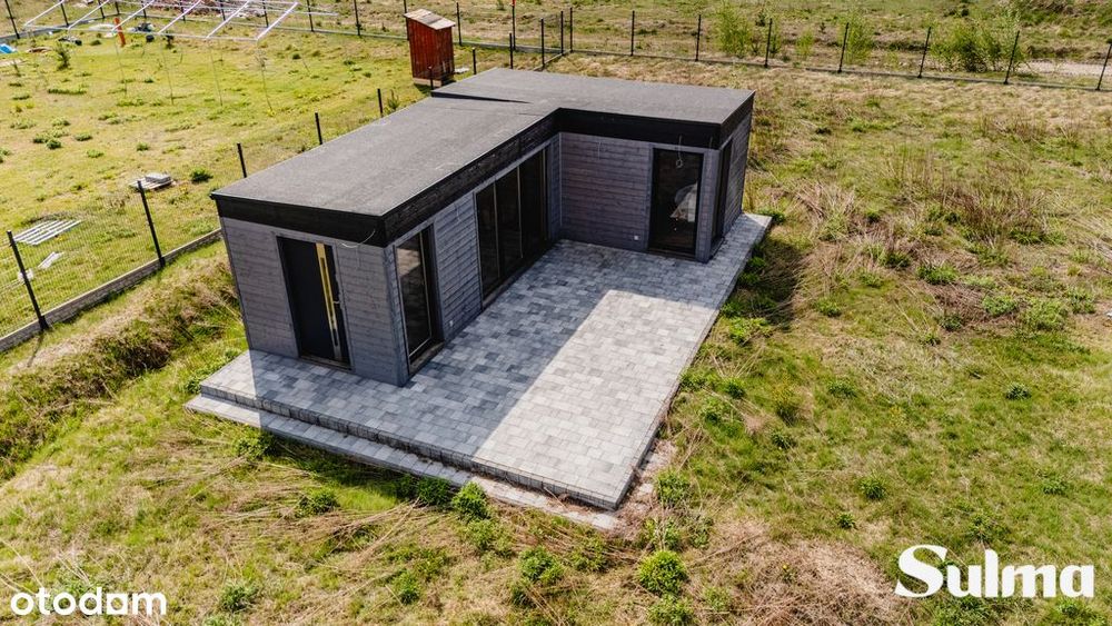 Przytulny Dom Modułowy 35 m² na działce budowlanej