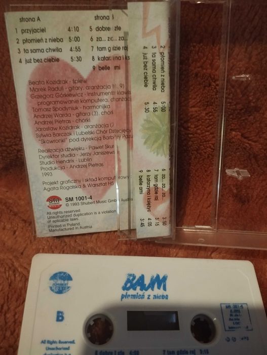 Kaseta Bajm płomień z nieba