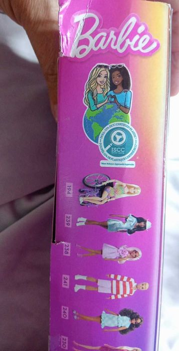 Boneca Barbie Fashionistas nº 230 Vestido Rosa