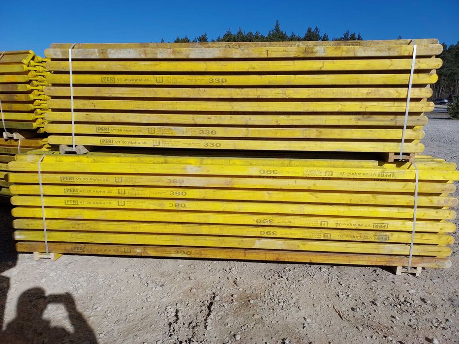 Podpory stemple szalunki metalowe dzwigary