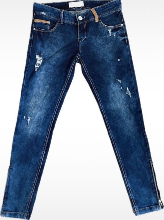 Spodnie jeansy skinny rurki Stradivarius rozmiar 38