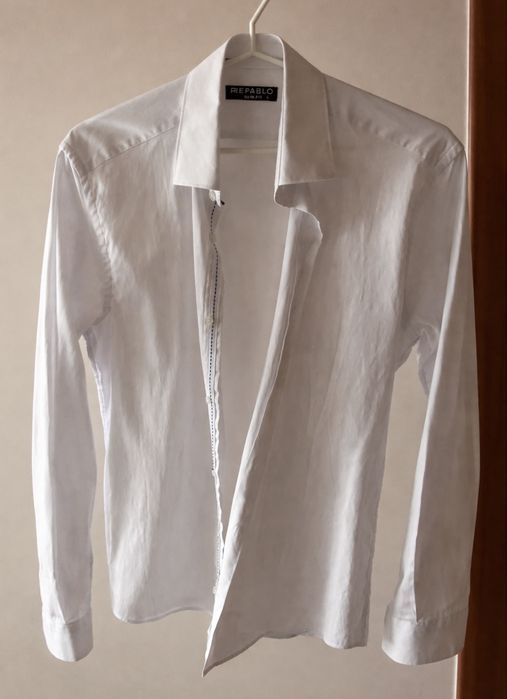 Biała koszula męska Repablo elegancka