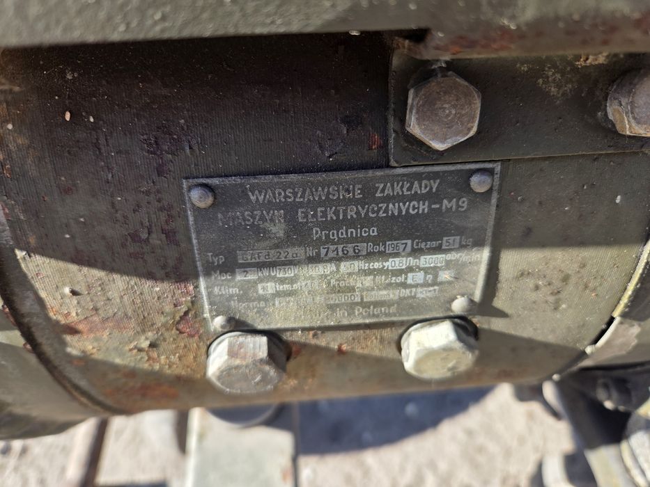 Wojskowy agregat prądotwórczy PAB21/230 - 2kW SPRAWNY