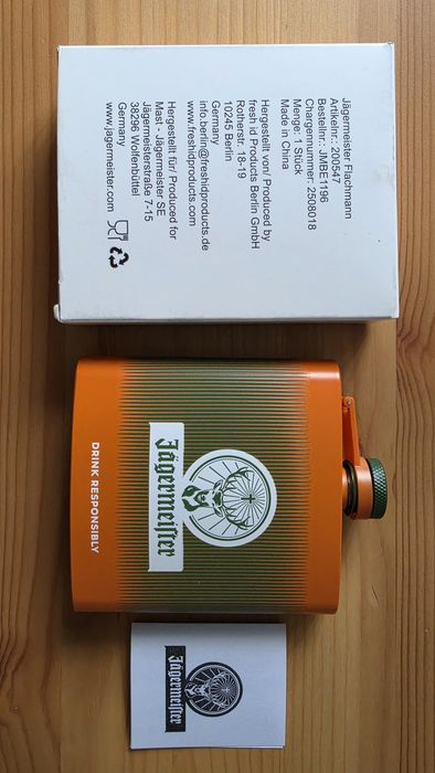 Nowa Kolekcnjonerska Piersiówka Jagermeister