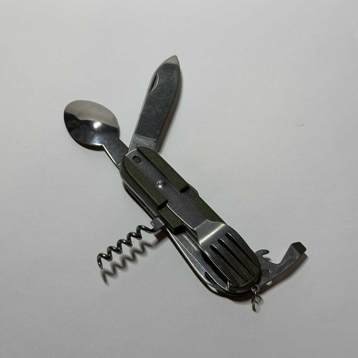 Survivalowy Multitool Bushcraft Militaria Surwiwal Jedzenie Nóż
