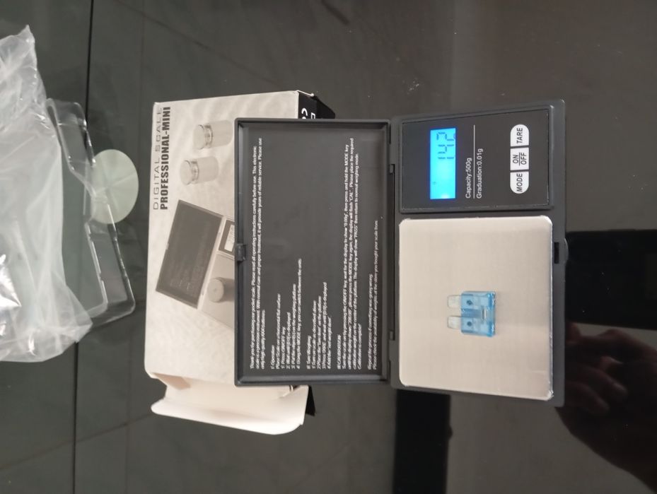 Balança de ouro, precisão