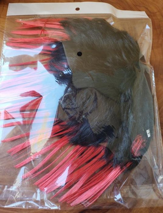 Парик ирокез, парик панк