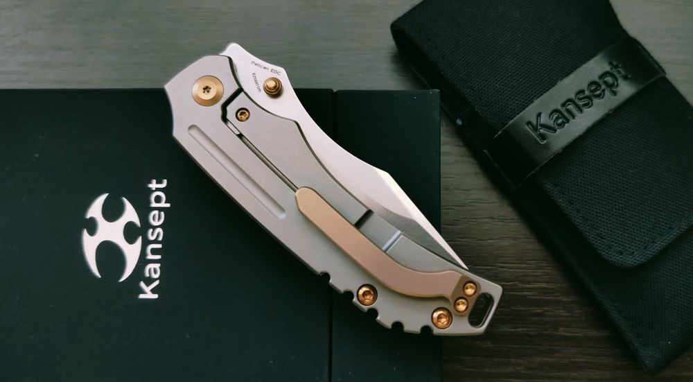Nóż Kansept Pelican Tytan