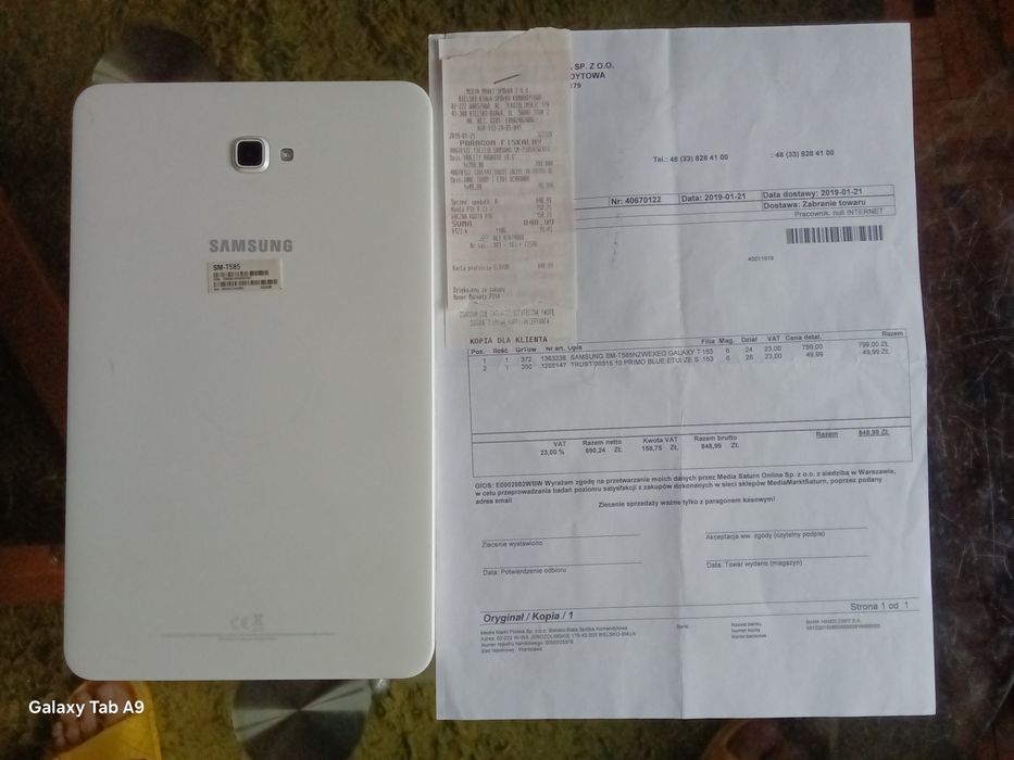 Tablet Samsung Galaxy Tab A6   10.1 32GB 2 GB RAM LTE   SM-T585