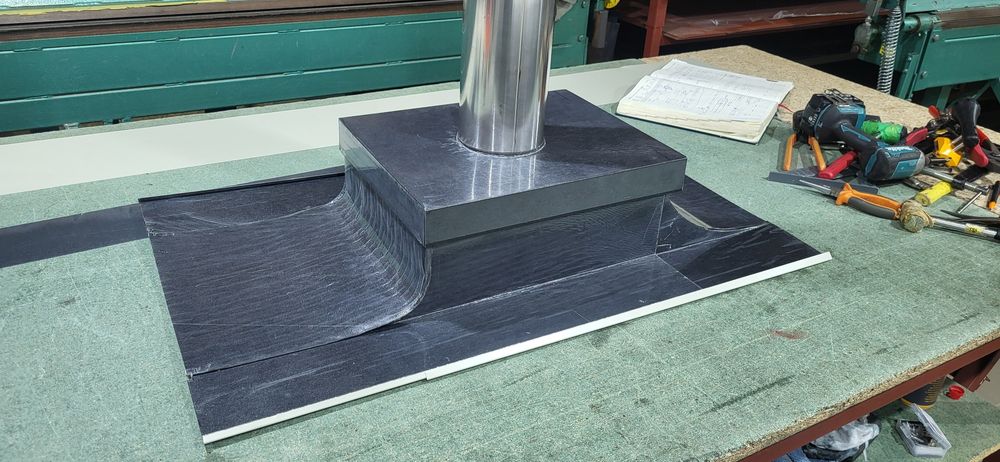 Czapa na komin/ czapka kominowa blacha kwasoodporna, ocynk, malowana