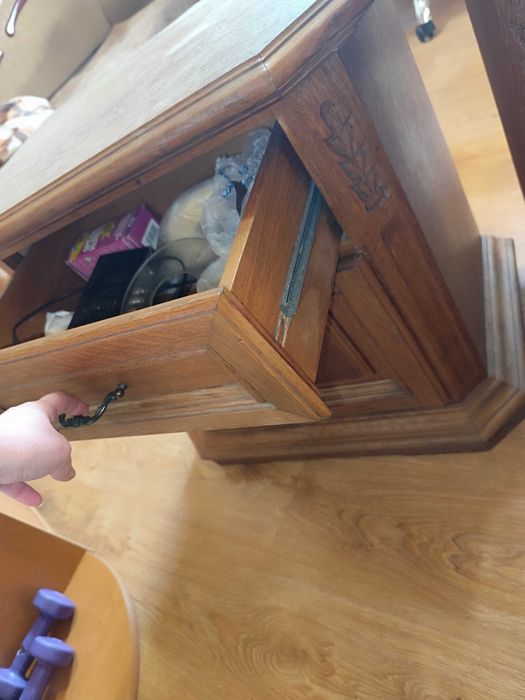 Тумба натуральное дерево, тумбочки дубовые прикроватные, ретро винтаж