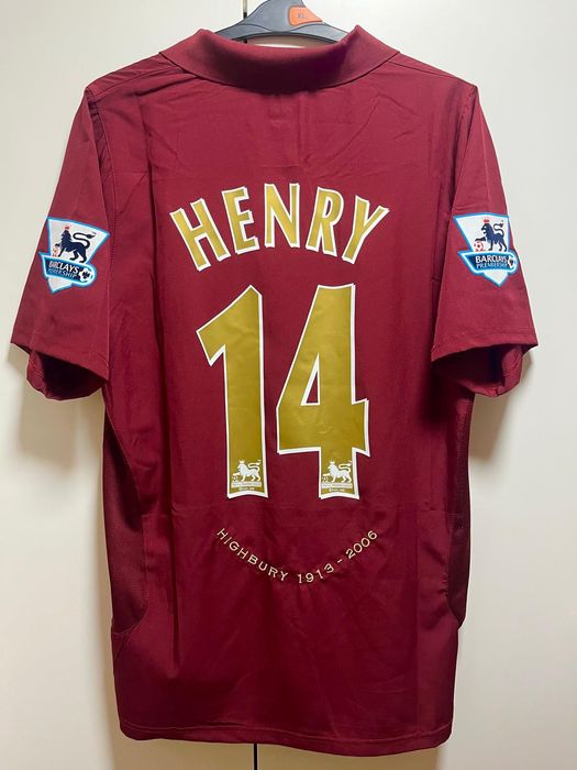 Koszulka Henry 14 Arsenal Retro Vintage
