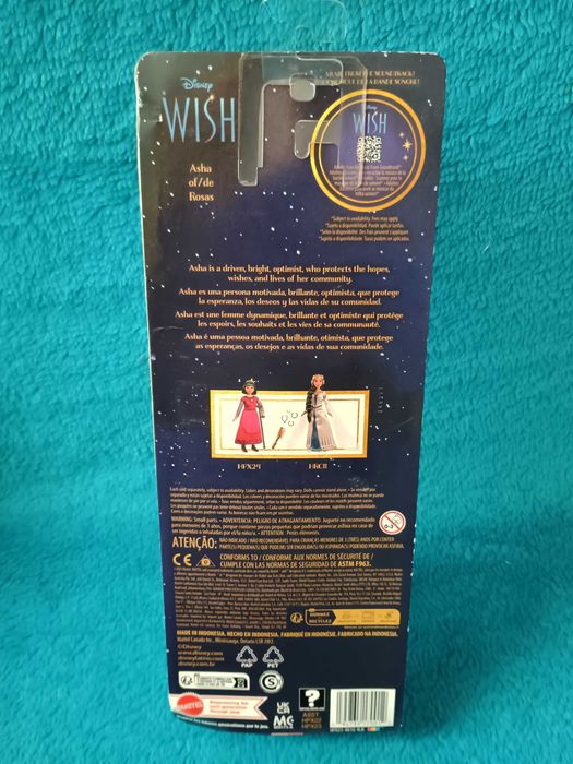 Lalka Mattel Disney Wish Życzenie Asha z Rosas