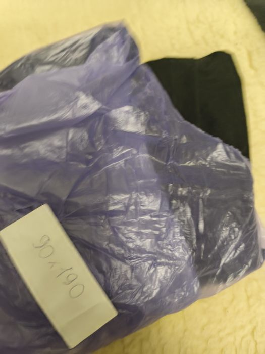 90*190 простыня черная хлопок на резинке