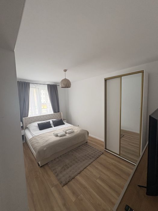 Mieszkanie 2-pokojowe z balkonem, garażem i komórką lokatorską – Olsztyn