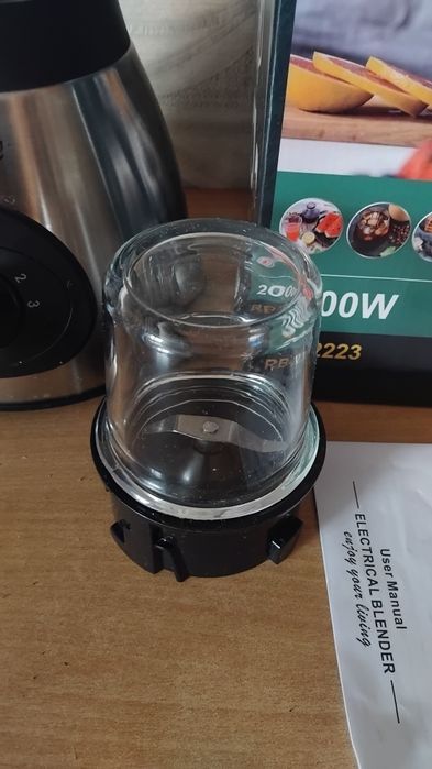 Блендер стаціонарний з кавомолкою Rainberg RB-2223 2000 ВТ