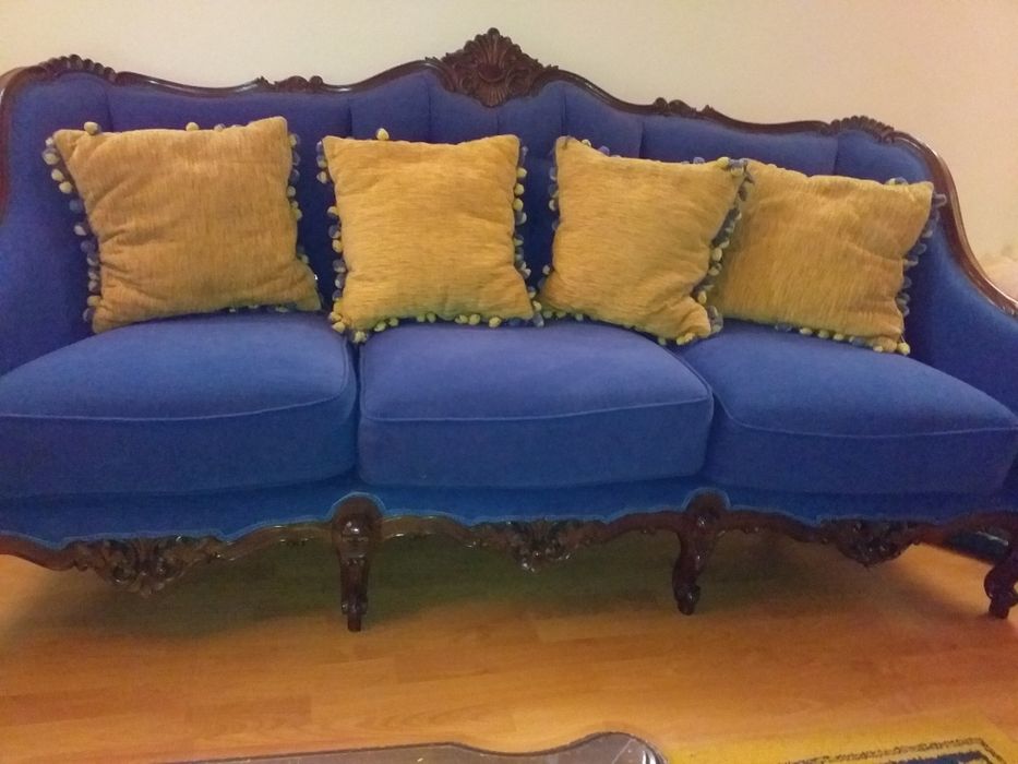 Terno rústico em madeira maciça