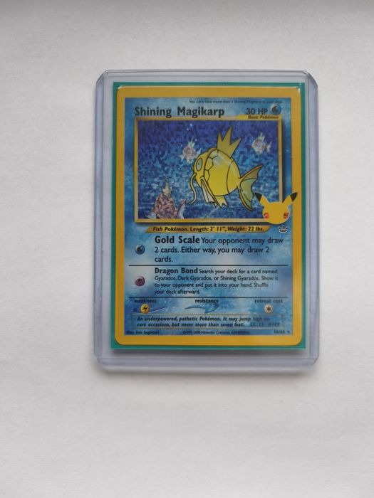 Zestaw pokemon Pikachu różne karty + Shining magicarp celebrations